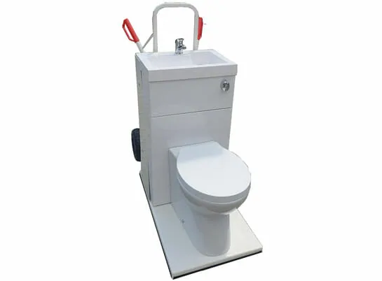 Mobile Toilette für Ihre Badsanierung einfach mieten
