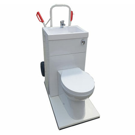 Mobile Toilette als Badersatz-Lösung mieten